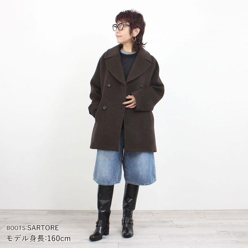 TICCA（ティッカ） ピーコート アウター レディース ウールショート