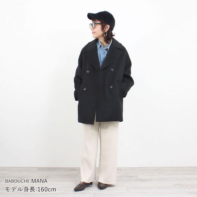 TICCA（ティッカ） ピーコート アウター レディース ウールショート