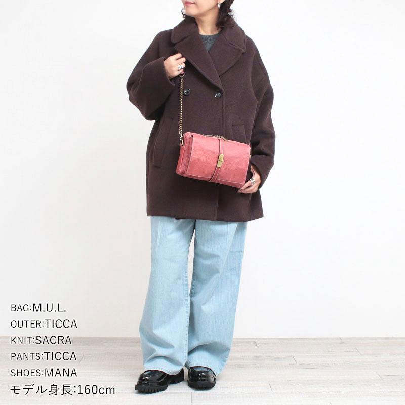 TICCA（ティッカ） ピーコート アウター ウールピーコート TBEA-242