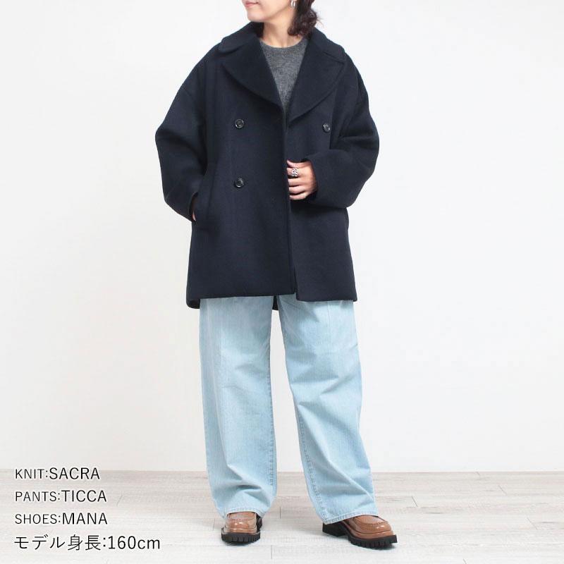 TICCA ピーコート アウター ティッカ ウールピーコート TBEA-242 即納