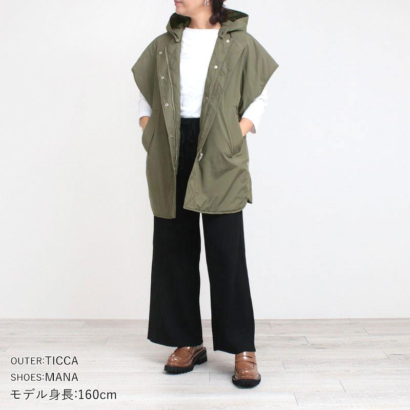 TICCA（ティッカ） ニットパンツ レディース パンツ リブ TBCS-201