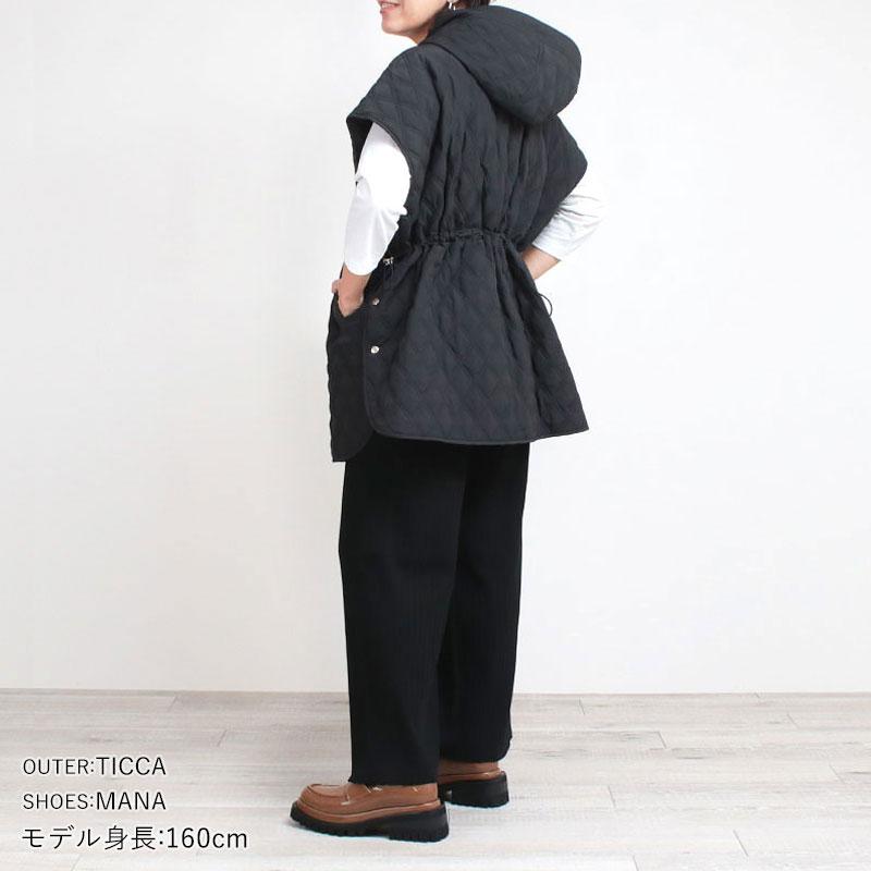 TICCA（ティッカ） ニットパンツ レディース パンツ リブ TBCS-201