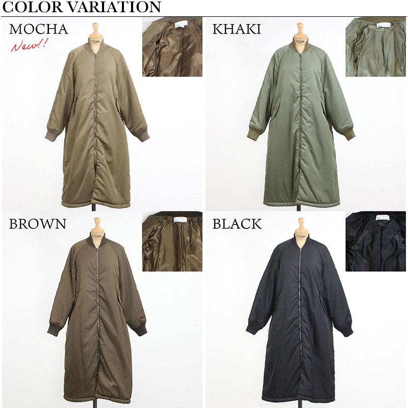 TICCA（ティッカ） アウター MA-1 レディース ロング丈 TBFA-013 新品