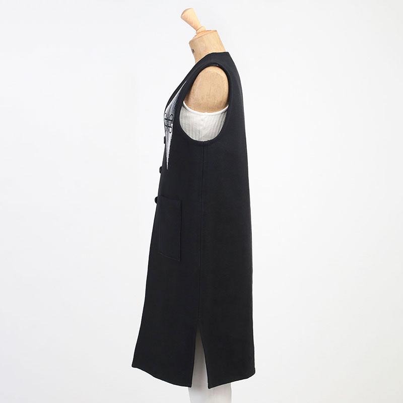 TICCA（ティッカ） ロングジレ ネイティブ柄 ベスト TBDS-092 爆買