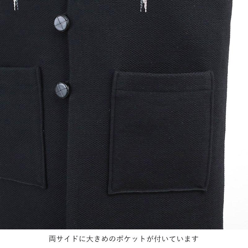 TICCA（ティッカ） ロングジレ ネイティブ柄 ベスト TBDS-092 爆買