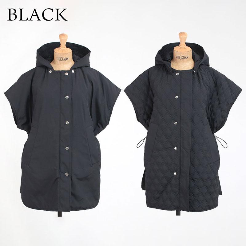 TICCA（ティッカ） キルティングポンチョ リバーシブル TBEA-032