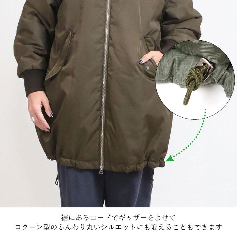 TICCA（ティッカ） MA-1 アウター レディース ミドル丈 TBEA-052 新作