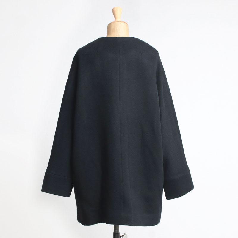 TICCA ウールコート　ティッカ TICCA ウールコート ティッカ ノーカラーテントコート TBEA-244