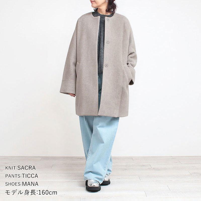 TICCA ウールコート　ティッカ 楽天市場】TICCA ティッカ ウール カシミヤ プレミアム テント