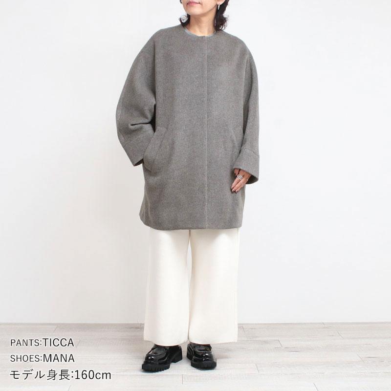TICCA美品ウールテントコート TICCA コート アウター TICCA:テント レディース : ZOZOTOWN
