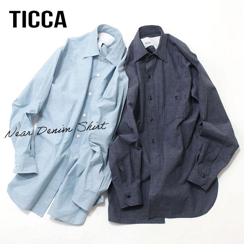 TICCA（ティッカ） シャツ レデイ―ス ニアデニムシャツ TBFS-021 日本 