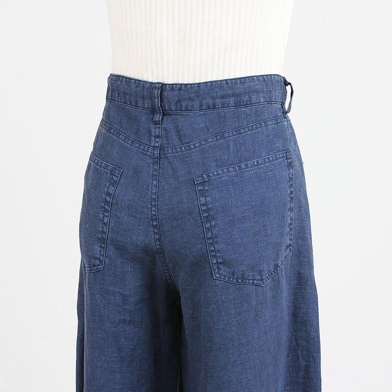TICCA（ティッカ） パンツ レディース リネンガーメントダイパンツ