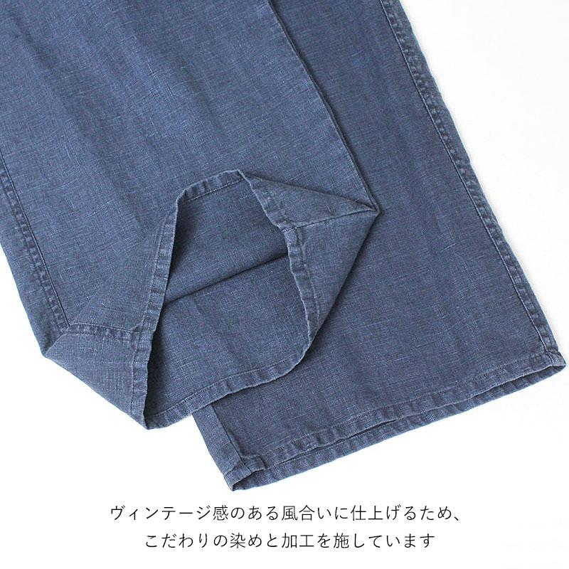 TICCA（ティッカ） パンツ レディース リネンガーメントダイパンツ