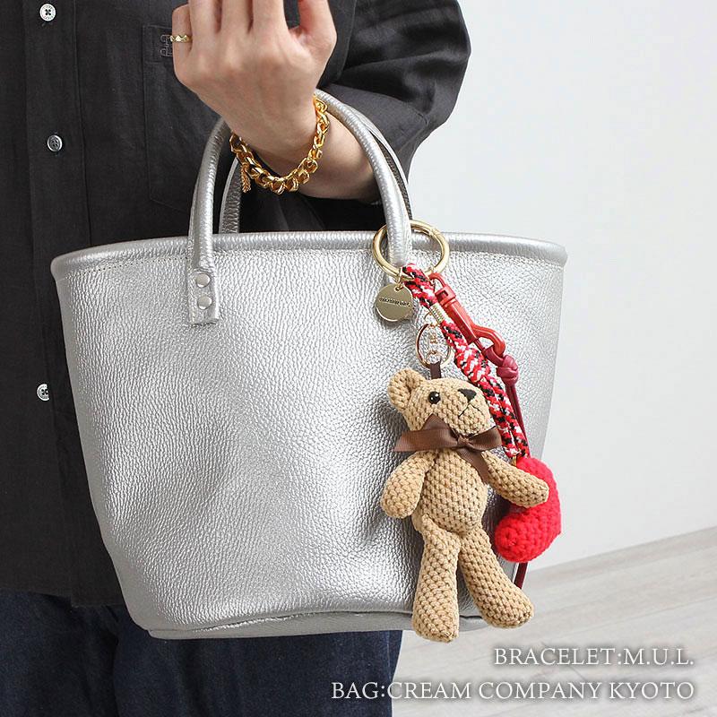 VIAMAILBAG（ヴィアメイルバッグ） バッグチャーム ベアー 編みぐるみ