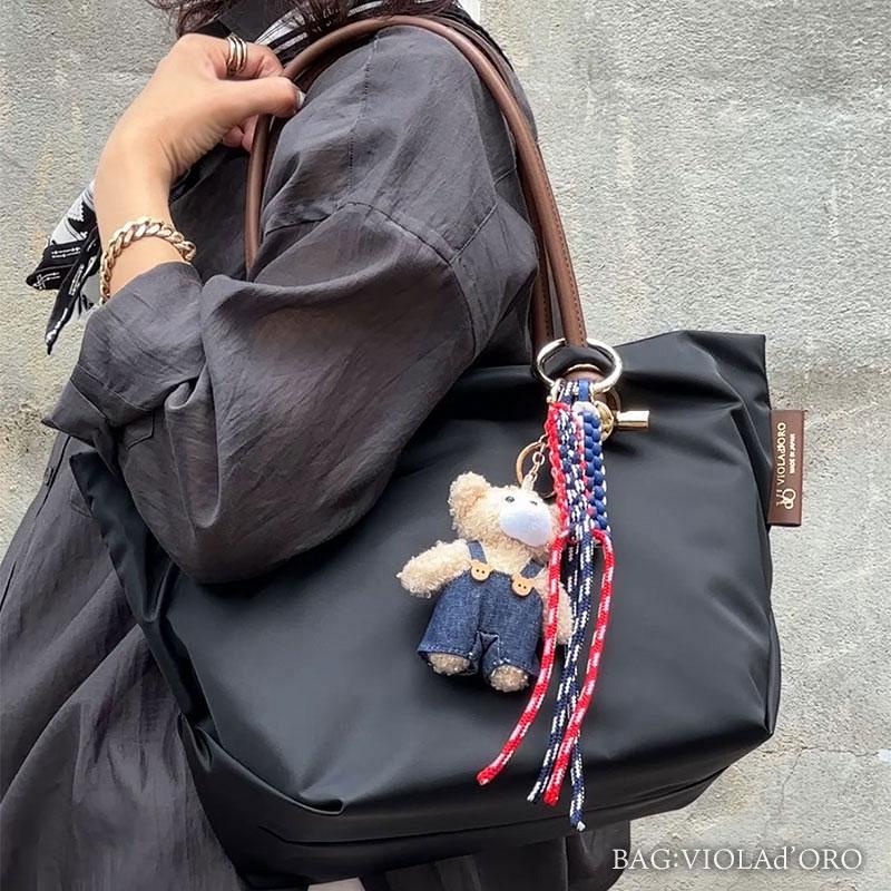 VIAMAILBAG（ヴィアメイルバッグ） バッグチャーム ベアー 編みぐるみ