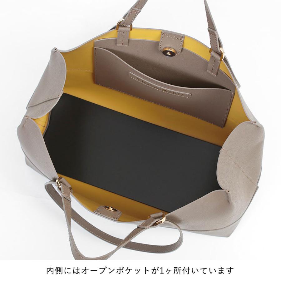 VIOLAd'ORO VIOLA d'ORO ヴィオラドーロ トートバッグ ヨコ型 W VIOLAd'ORO VIOLA d'ORO ヴィオラドーロ トートバッグ ヨコ型 W
