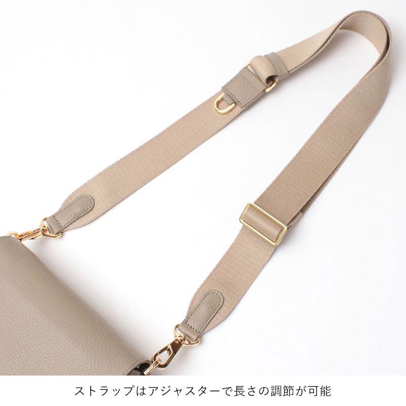 VIOLAd'ORO（ヴィオラドーロ） ショルダーバッグ レザーポシェット V