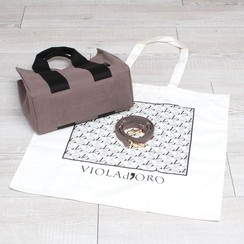 VIOLAd'ORO Violad'ORO ヴィオラドーロ バッグ マイクロスエード VIOLAd'ORO Violad'ORO ヴィオラドーロ バッグ マイクロスエード