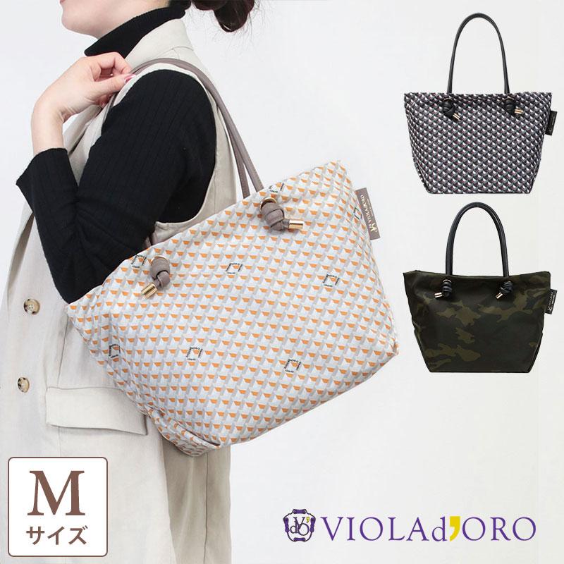 VIOLAd'ORO ヴィオラドーロ バッグ ノットトート モノグラム VIOLAd'ORO ヴィオラドーロ バッグ ノットトート モノグラム