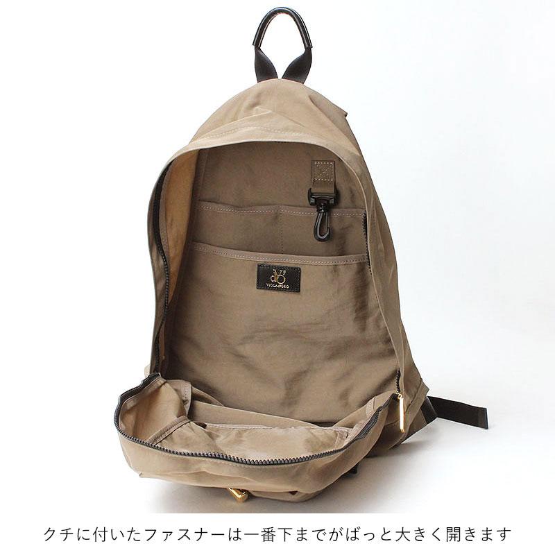VIOLAd'ORO（ヴィオラドーロ） バックパック GINO シワ加工ナイロン