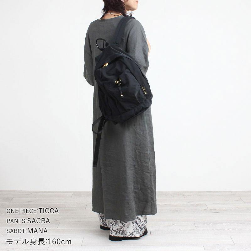 VIOLAd'ORO（ヴィオラドーロ） バックパック GINO シワ加工ナイロン