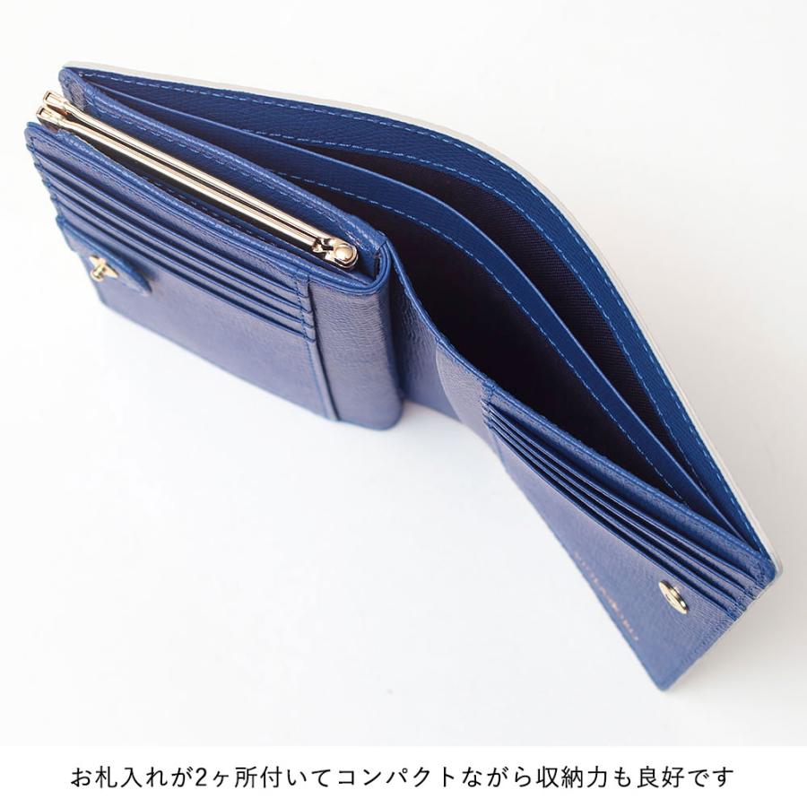 VIOLAd'ORO ヴィオラドーロ 財布 二つ折り がま口ウォレット VIOLAd'ORO ヴィオラドーロ 財布 二つ折り がま口ウォレット