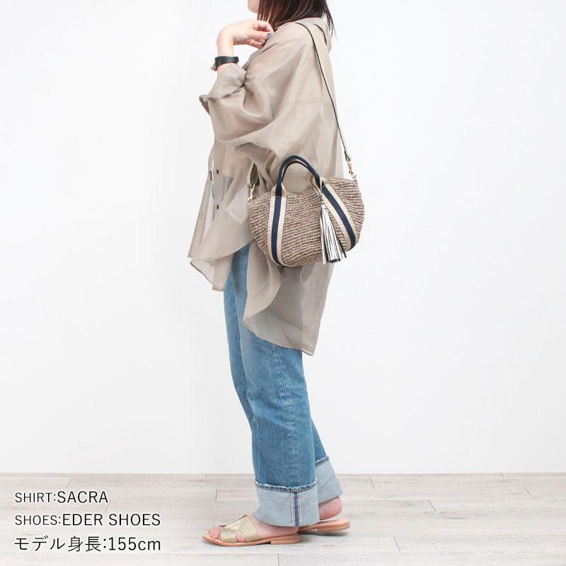 VIOLAd'ORO ヴィオラドーロ かごバッグ ミニバスケット 2WAY VIOLAd'ORO ヴィオラドーロ かごバッグ ミニバスケット 2WAY
