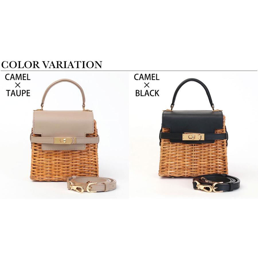 VIOLAd'ORO かごバッグ ヴィオラドーロ ラタン 2WAYミニ VIOLAd'ORO かごバッグ ヴィオラドーロ ラタン 2WAYミニ