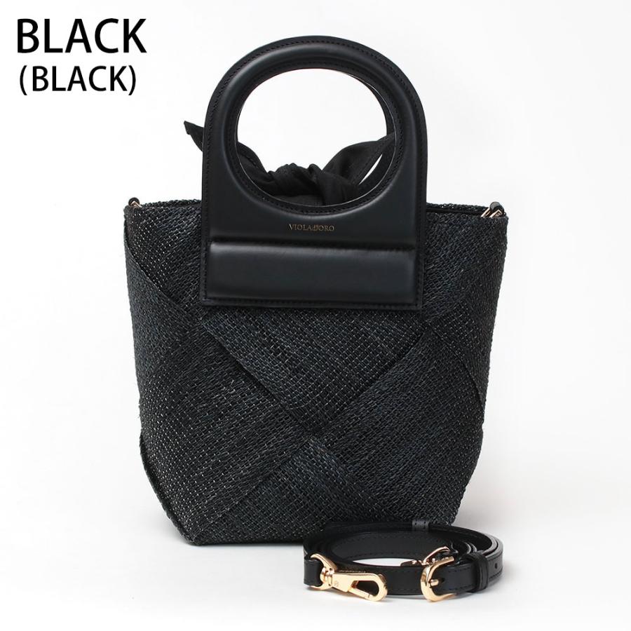 VIOLAd'ORO ヴィオラドーロ かごバッグ アバカメッシュ 2WAY VIOLAd'ORO ヴィオラドーロ かごバッグ アバカメッシュ 2WAY
