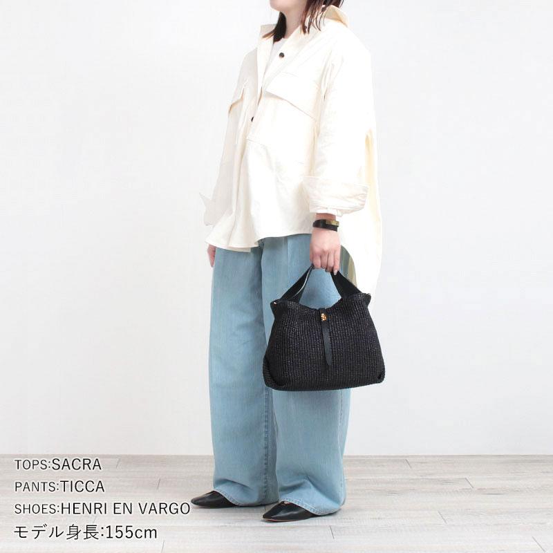 VIOLAd'ORO（ヴィオラドーロ） かごバッグ 2WAY ラフィアシート