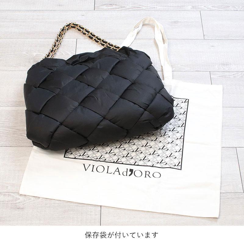 VIOLAd'ORO（ヴィオラドーロ） トートバッグ バッグ ナイロンメッシュ