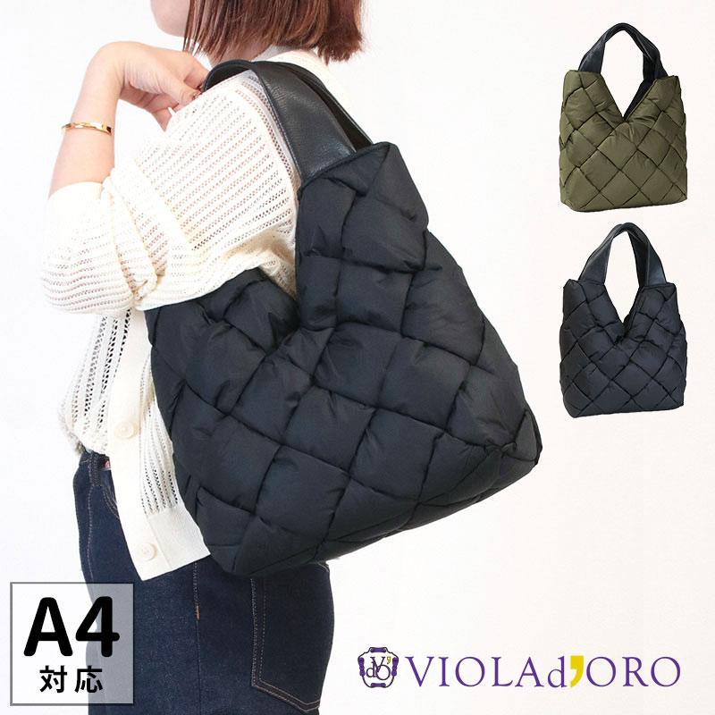 VIOLAd'ORO ヴィオラドーロ バッグ ナイロンメッシュ ELMO V8828 VIOLAd'ORO ヴィオラドーロ バッグ ナイロンメッシュ ELMO V8828