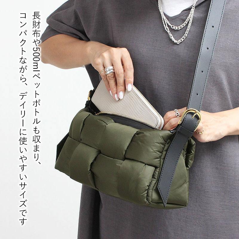 ヴィオラドーロ　ボンディング　ナイロン　ショルダーバック VIOLAd'ORO（ヴィオラドーロ） ショルダーバッグ ナイロンボンディング