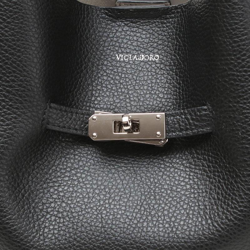 VIOLAd'ORO（ヴィオラドーロ） トートバッグ スタッズ付き MIRO STUDS