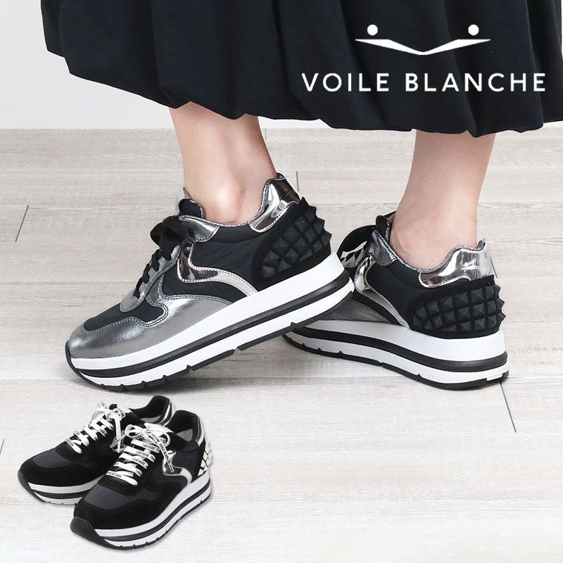 VOILE BLANCHE スニーカー レディース スタッズ おしゃれ 個性派