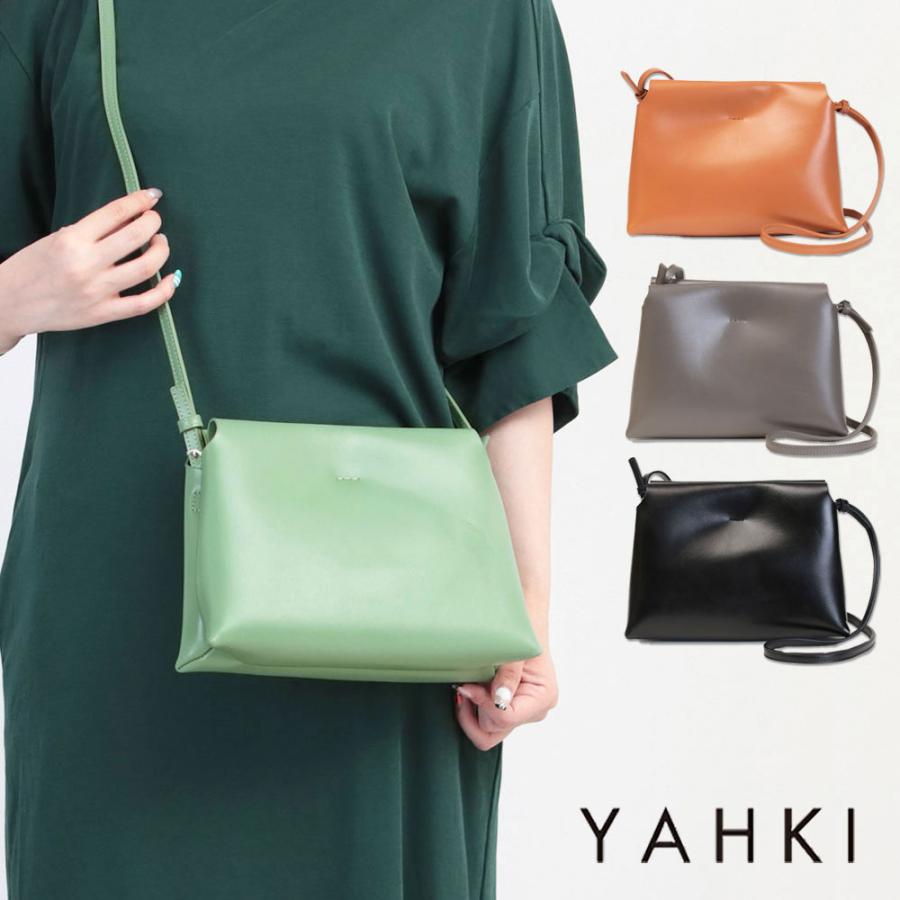 YAHKI ヤーキ バッグ 台形 2WAYショルダーバッグ クロスボディ YAHKI ヤーキ バッグ 台形 2WAYショルダーバッグ クロスボディ