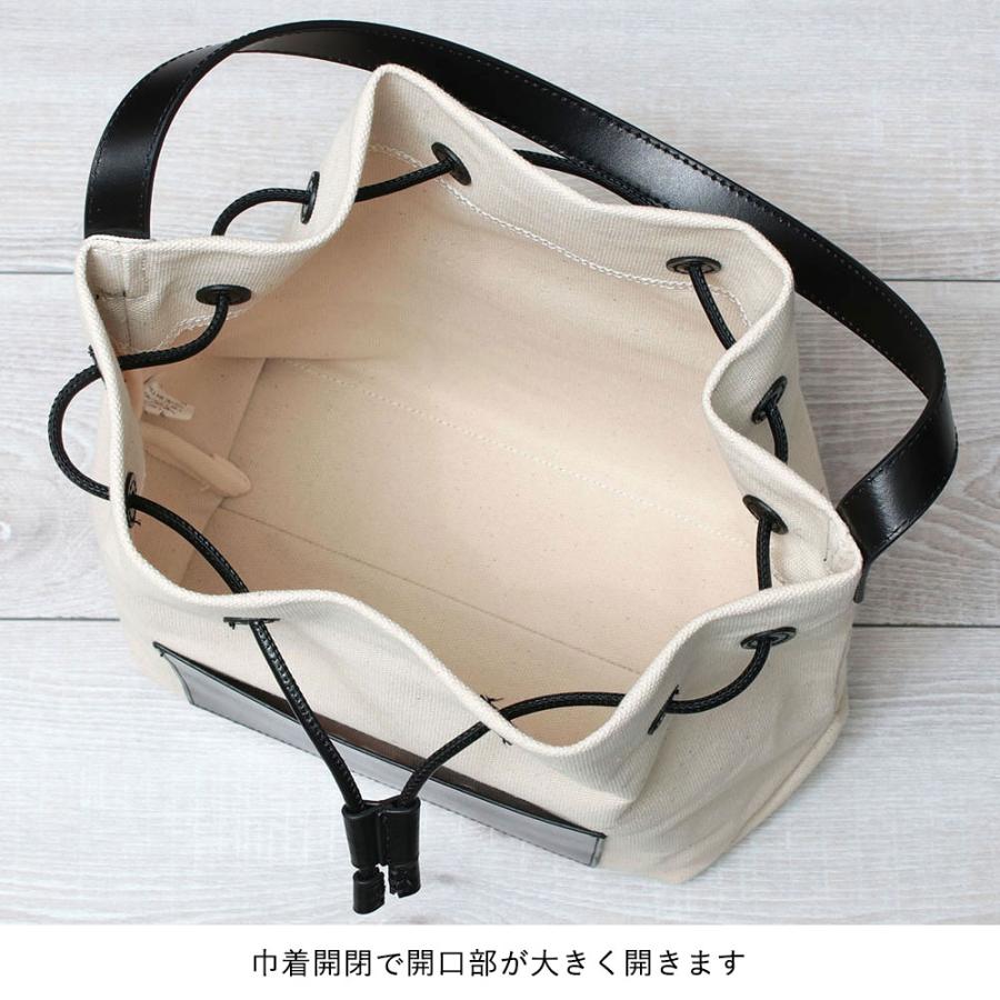 YAHKI（ヤーキ） ショルダーバッグ レディース キャンバス 巾着 YH-545