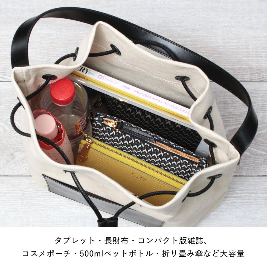 【未使用】ヤーキ　ショルダーバッグ　キャンバス巾着 YAHKI ヤーキ ショルダーバッグ キャンバス 巾着 YH-545 正規品