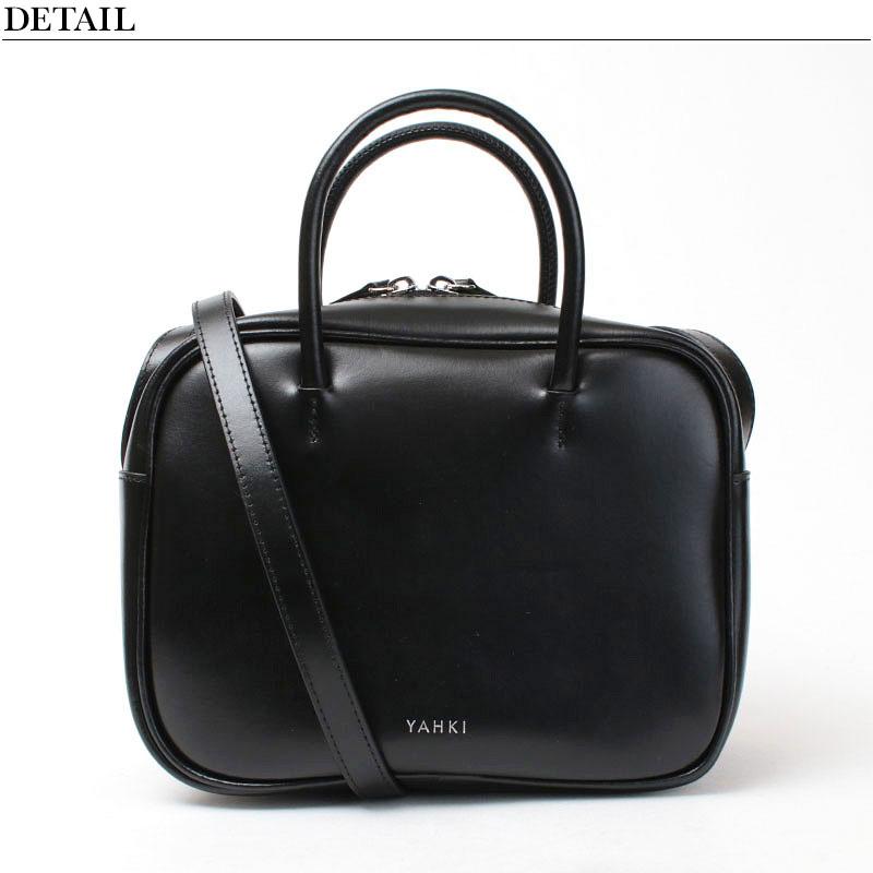 YAHKI（ヤーキ） バッグ スクエアボストン 2WAY YH-608 : バッグと財布
