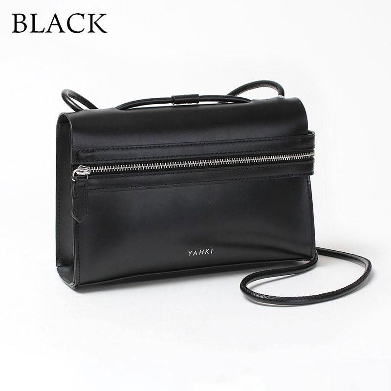 YAHKI（ヤーキ） ショルダーバッグ ミニ 2WAY ジップデザイン YH-690