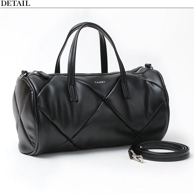 YAHKI（ヤーキ） フェイクレザーボストンバッグ YH-746 新作 正規品