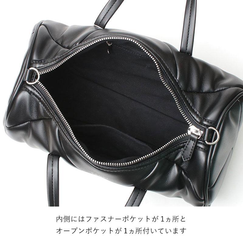 【YAHKI】　ヤーキ　FUR YH-600 ファー　バッグ　ブラック YAHKI（ヤーキ） フェイクレザーボストンバッグ YH-746 新作 正規品