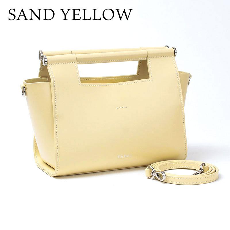 あやぷ◯新品タグ付き◯YAHKI○ショルダーバッグ　イエロー YAHKI/ヤーキ】ショルダーバッグ SOFT W FACE YH-752(バッグ・ポーチ
