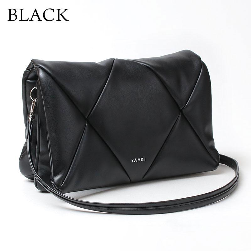 YAHKI（ヤーキ） ショルダーバッグ フェイクレザー クロスボディ YH