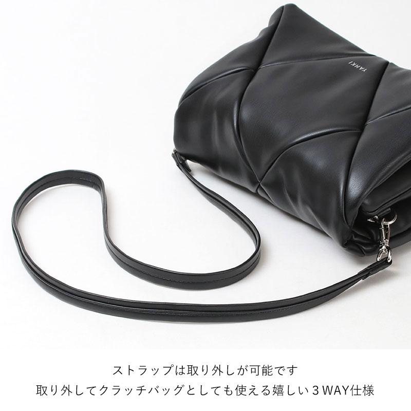 YAHKI（ヤーキ） ショルダーバッグ フェイクレザー クロスボディ YH