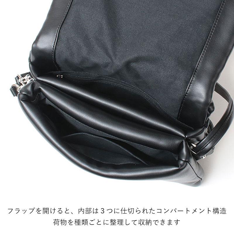 YAHKI（ヤーキ） ショルダーバッグ フェイクレザー クロスボディ YH