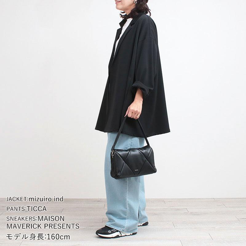 YAHKI（ヤーキ） ショルダーバッグ フェイクレザー クロスボディ YH