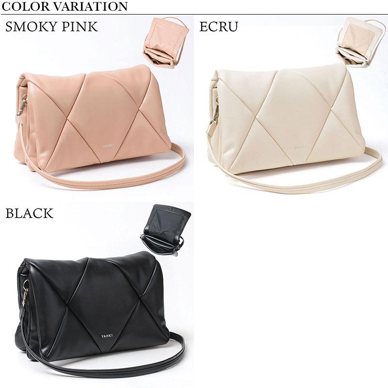 YAHKI（ヤーキ） ショルダーバッグ フェイクレザー クロスボディ YH