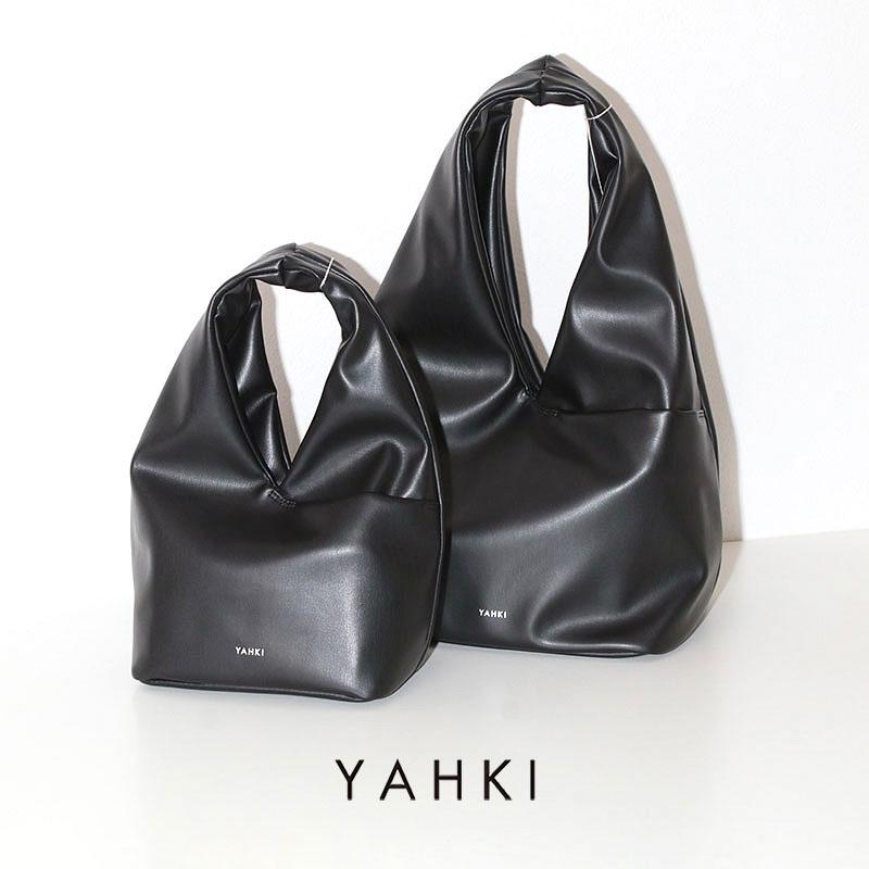 YAHKI（ヤーキ） トートバッグ フェイクレザー ワンショルダーバッグ