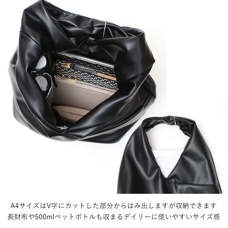 YAHKI（ヤーキ） トートバッグ フェイクレザー ワンショルダーバッグ